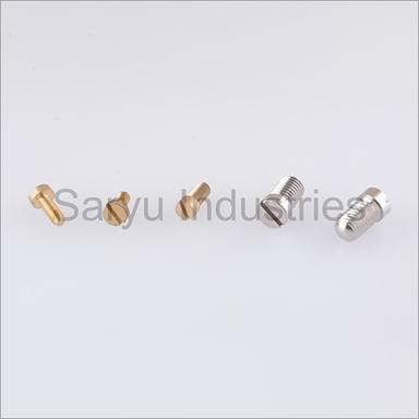 Silver And Golden Brass Hex Screw