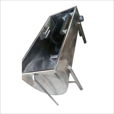 Silver Milk Can Scrubber