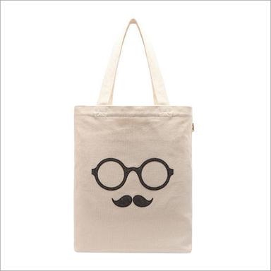 Off White Cotton Shopping Bag