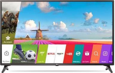 Black Lg Smart 108Cm (43 Inch) Full Hd Led Smart Tv