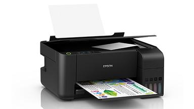 Black Epson Ecotank L3110 Multifunction Printer
