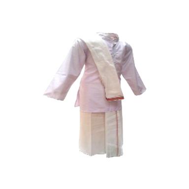 White Kerela Boy Dress