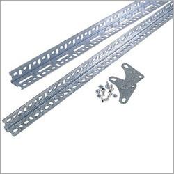 Silver Steel Slotted Angle