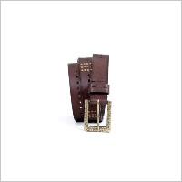 Brown Studded Belt