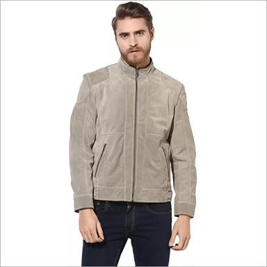 Mens Faux Leather Jacket