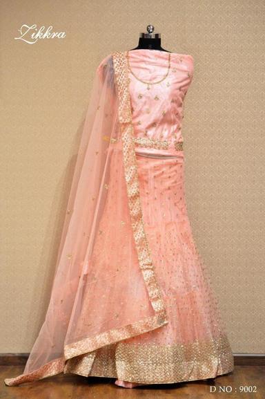 Stylish Wedding Lehenga Decoration Material: Laces