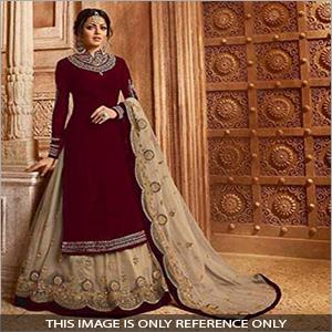 Available In Multicolour Ladies Partywear Skirt Suit