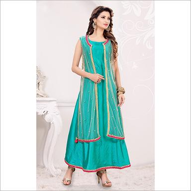 Ladies Designer Jacket Gown