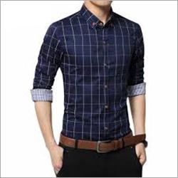 Blue Andalso Available In Multi Colour Mens Check Shirt