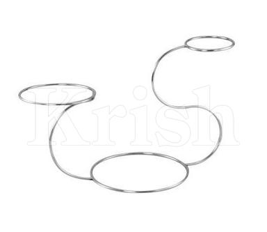 Stainless Steel Cake Stand - Swan Shape For 6/9 & 12 In - 3 Tier