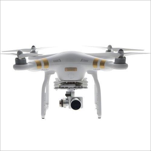 drone with camera flying
