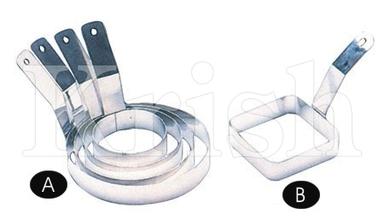 Stainless Steel Egg Ring With Fixed Handle