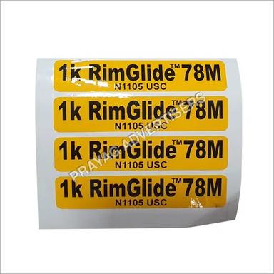 White Vinyl Labels