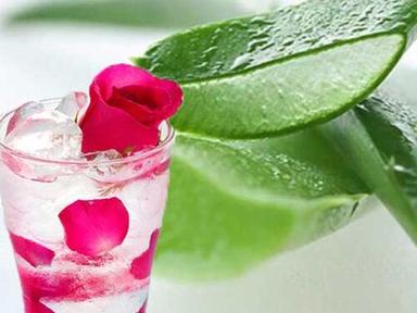 Organic Aloevera Rose Gel