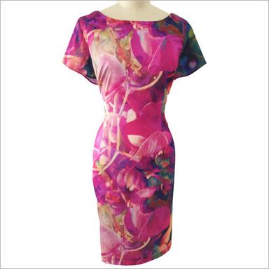 Digital Print Ladies Dress Fabric