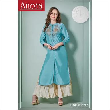 Washable Ladies Fancy Embroidered Kurti