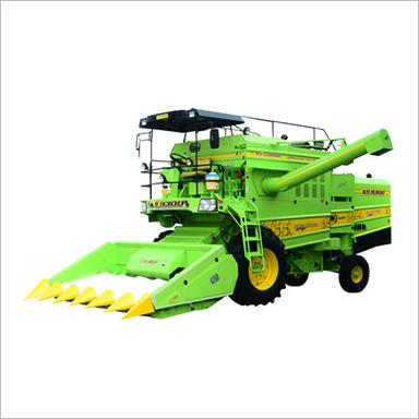 Green Maize Combine Harvester