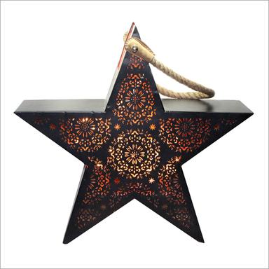 Black Star Hanging Lantern