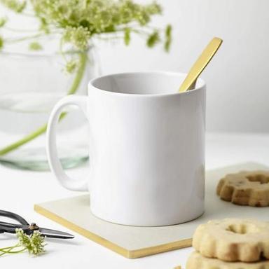 Multicolor White Ceramic Coffee Mug