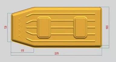 Yellow Metal Stamping Die