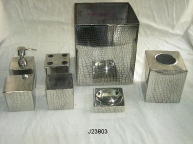 Steel Vanity Set Bathroom Set Design: Polished
