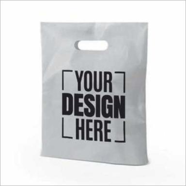 White Poly Mailer Bag D Cut Handle