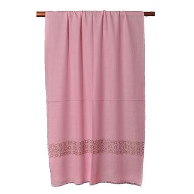 Machine Made Fine Wool Crystal Stole