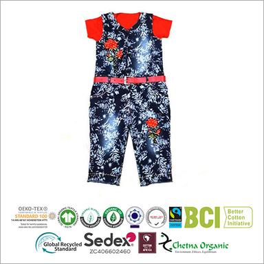 Gots Organic Cotton Kids Jumpsuits Age Group: As Per Buyer Requirement