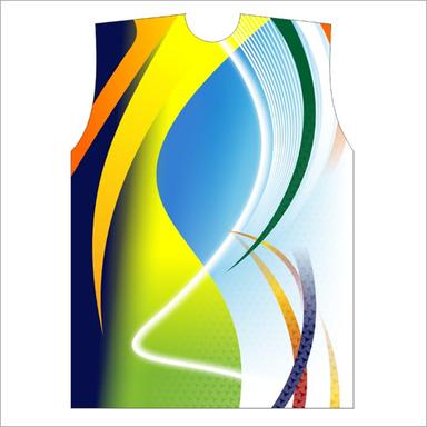 Multi Color Sleeveless Sports T Shirt Age Group: Adults