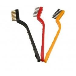 Multicolor 3 Pc Gas Burner Cleaning Wire Brush