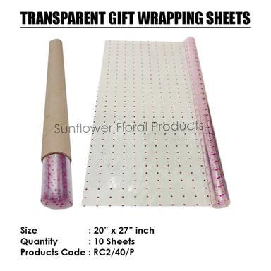 Red Cellophane Rolls