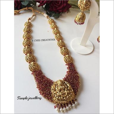 Golden Ladies Temple Necklace