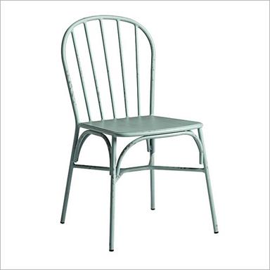 Retro Light Blue Outdoor Chair