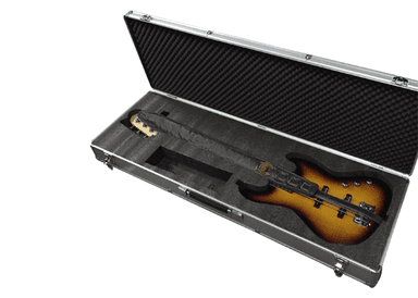 Black Guitar Flight Case