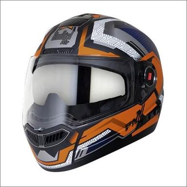 Steelbird Flip Up Pnx D V Black And Orange Helmet Usage: Bike Riding