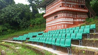 Powder Coated Stadium Bucket Seat With Aluminum Stand