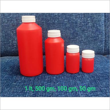 Red Plastic Bottle