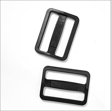 Black Adjuster Tri-Glide Slide Buckle