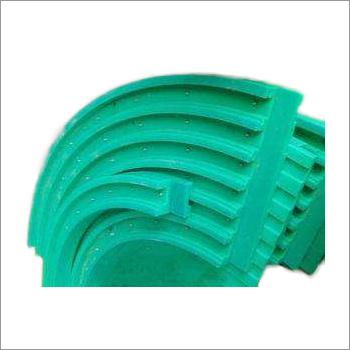 Green Uhmwpe Corner Track