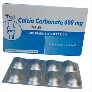 Calcium Carbonate 600Mg Tablets Keep Dry & Cool Place
