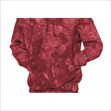 Washable Mens Printed Tie Dye Hoodie