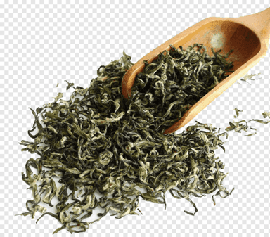 Dried Green Tea Leaves