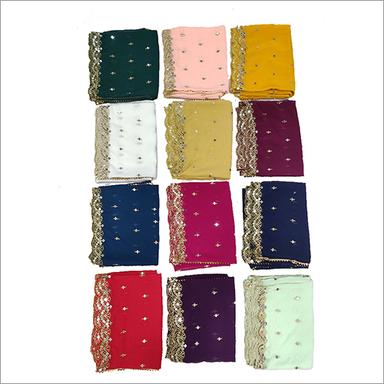 Available In Different Color Georgette Dupatta