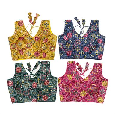 Cotton Printed Blouse Bust Size: 38-42 Inch (In)
