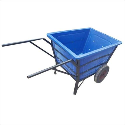 50 Litre Fiber Wheel Barrow Dustbin Application Commercial at Best