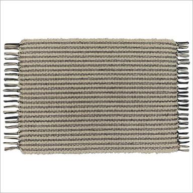 Cotton 33Cm X 48Cm Taupe Brookwood Handwoven Place Mat