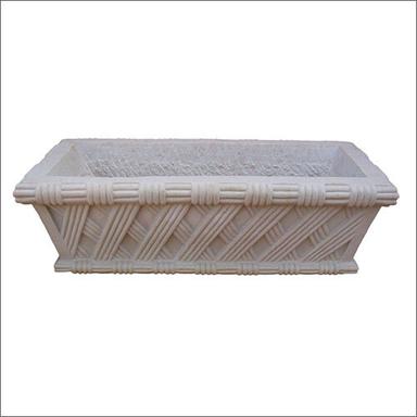 Grey 12X18X36 Mint Stone Planter