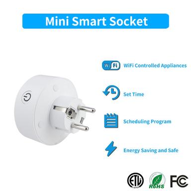 wifi power socket plug 10A wifi smart socket alexa