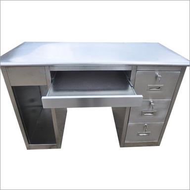 Machine Made Stainless Steel Computer Table