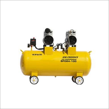 Yellow Sf024-100 Direct Driven Silent Oil-Free Air Compressor